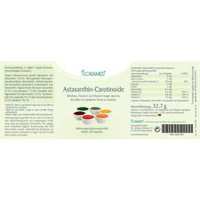 Floramed Astaxanthin-Carotinoide, A-Nr.: 4389928 - 01