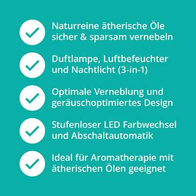 Aroma Diffuser in Holzoptik mit LED, A-Nr.: 5178582 - 03