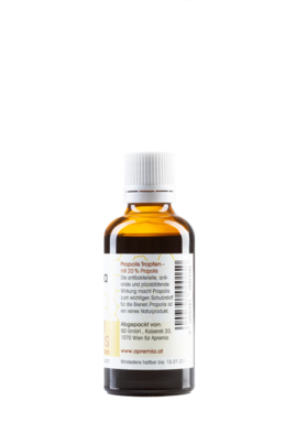 Sie sehen eine Packung Apremia Propolis Tropfen, Produktbild: 02 Apremia Propolis Tropfen, A-Nr.: 4169204 - 02