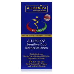 ALLERGIKA®- Sensitive Duo Körperlotionen 400mL, A-Nr.: 4322143 - 01