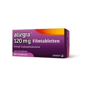 Allegra® 120mg Filmtabletten, A-Nr.: 4200049 - 01