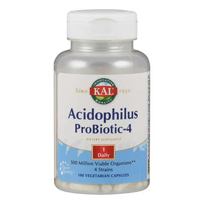 Supplementa Acidophilus Probiotic-4 Kapseln, A-Nr.: 5396126 - 01