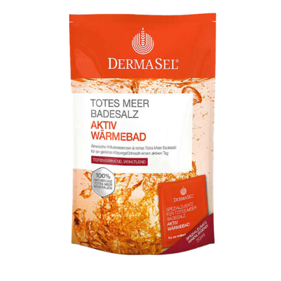 DermaSel® Totes Meer Badesalz Aktiv Wärmebad, A-Nr.: 3831919 - 01