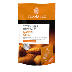 DermaSel® Totes Meer Badesalz Mandel Ölbad, A-Nr.: 3831925 - 01