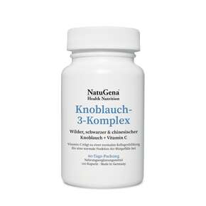 NatuGena Knoblauch-3-Komplex Kapseln, A-Nr.: 5814859 - 01