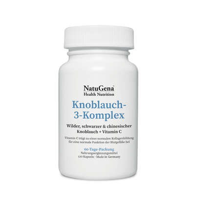 NatuGena Knoblauch-3-Komplex Kapseln, A-Nr.: 5814859 - 01