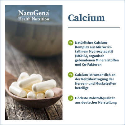 NatuGena Calcium Kapseln, A-Nr.: 5404191 - 02