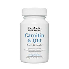 NatuGena Carnitin &amp;amp; Q10 Kapseln, A-Nr.: 5404179 - 01