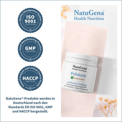 NatuGena Folsäure Tabletten, A-Nr.: 5699140 - 03