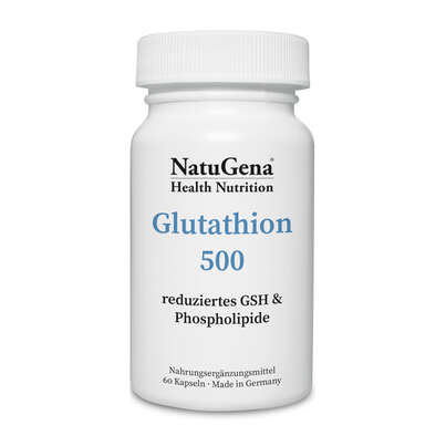 NatuGena Glutathion 500 Kapseln, A-Nr.: 5404268 - 01