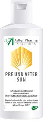 Adler Pre und After Sun Gel mit Aloe Vera und OM24, A-Nr.: 2613528 - 01