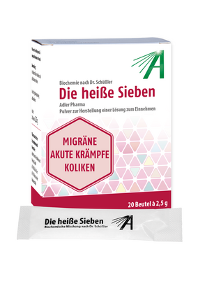 Adler Die heiße Sieben Sticks Biochemie nach Dr. Schüßler, A-Nr.: 5690972 - 01