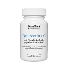 NatuGena Quercetin + C Kapseln, A-Nr.: 5814782 - 01