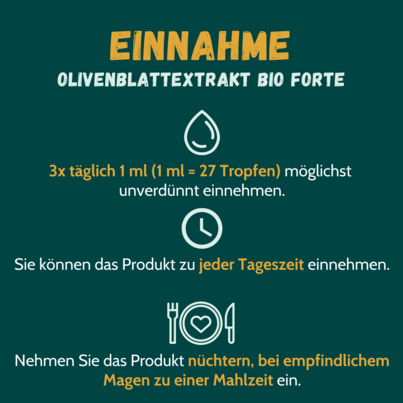 Olivenblattextrakt BIO FORTE 50 ml, A-Nr.: 5663277 - 02