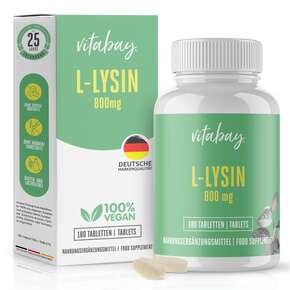 Vitabay L-Lysin 800mg Tabletten, A-Nr.: 5878635 - 01