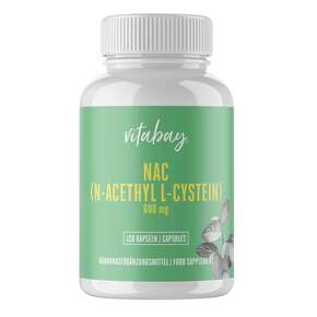 Vitabay NAC (N-ACETHYL L-CYSTEIN) 600 mg Kapseln, A-Nr.: 5878150 - 01