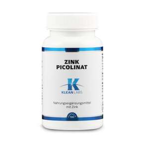 Zink Picolinat 25 mg Klean Labs Kapseln, A-Nr.: 5755631 - 01