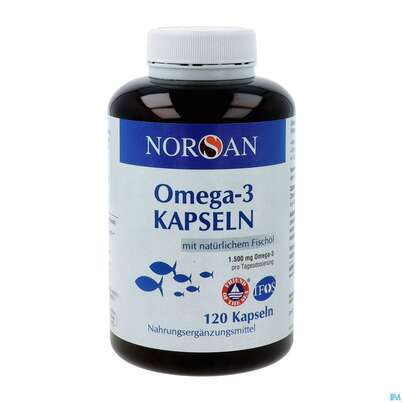 Omega -3 Norsan Kapseln 120st, A-Nr.: 4552529 - 02