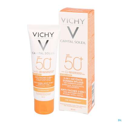 Sonnenprodukte Vichy Ideal Soleil Anti-pigmentflecken F50+ 50ml, A-Nr.: 4604746 - 04