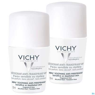 Vichy Deo/roll-on Sensitive 2x50m 100ml, A-Nr.: 4736287 - 01