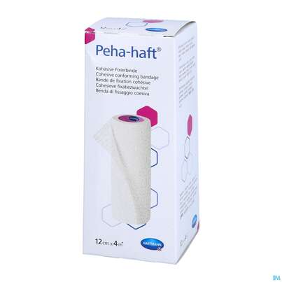 Peha-haft Fixierbinde/latexfrei 4mx 12cm 1st, A-Nr.: 3328250 - 02