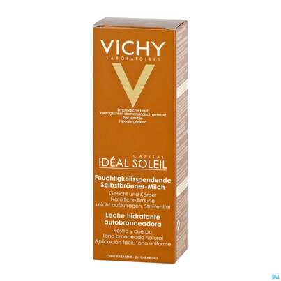 Sonnenprodukte Vichy Ideal Soleil Selbstbraeuner Milch Gesicht+koerper 100ml, A-Nr.: 2615585 - 02