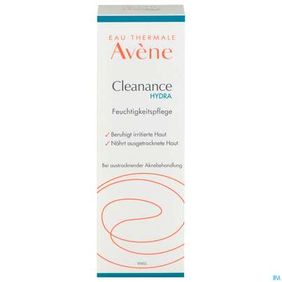 Avene Cleanance Hydra Feuchtigkeitspfl. Beruhigend 40ml, A-Nr.: 2617584 - 01