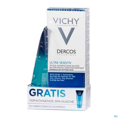 Sie sehen eine Packung Shampoon Vichy/dercos Ultra/sensible Kopfhaut Fettig 200ml, Produktbild: 03 Shampoon Vichy/dercos Ultra/sensible Kopfhaut Fettig 200ml, A-Nr.: 4442918 - 03