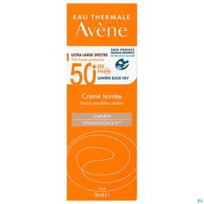 Avène Getönte Sonnencreme Spf 50+ 50ml, A-Nr.: 5598953 - 01