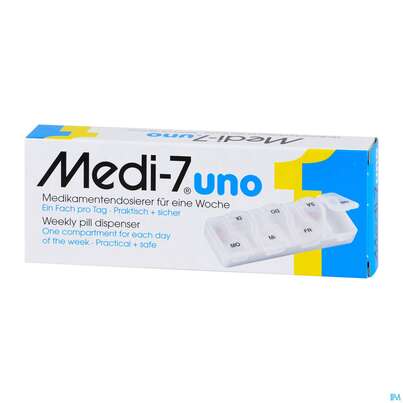 Medikamentendosierer Medi-7 -pharmag Uno F.7 Tage 1st, A-Nr.: 2588374 - 02