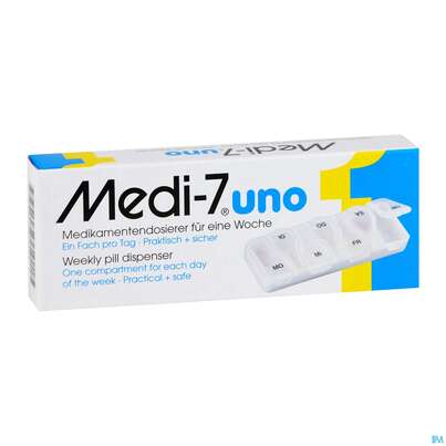 Medikamentendosierer Medi-7 -pharmag Uno F.7 Tage 1st, A-Nr.: 2588374 - 03