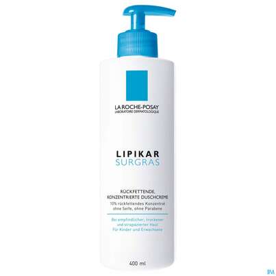 La Roche Posay Koerperpflege Lipikar/surgras Konzentr.duschcreme 400ml, A-Nr.: 5356322 - 01