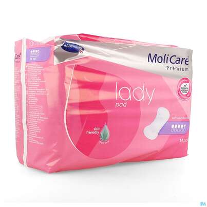Inkontinenz Molicare Premium/lady Pad Tropfen 4,5 14st, A-Nr.: 4918657 - 03