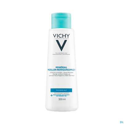 Vichy Purete Thermale Mineral/mizellenmilch Trockene Haut 200ml, A-Nr.: 5178895 - 02