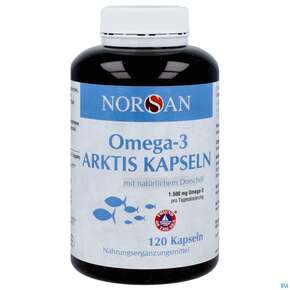 Omega -3 Norsan Kapseln/arktis Dorschoel Epa+dha 120st, A-Nr.: 5222633 - 01