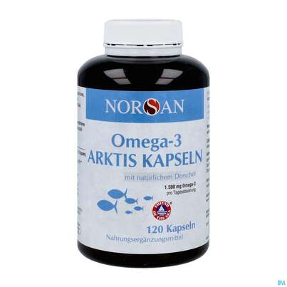 Omega -3 Norsan Kapseln/arktis Dorschoel Epa+dha 120st, A-Nr.: 5222633 - 02