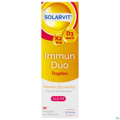 D3 Tropfen Solarvit K2 Immun Duo Forte 11,5ml, A-Nr.: 4759348 - 01