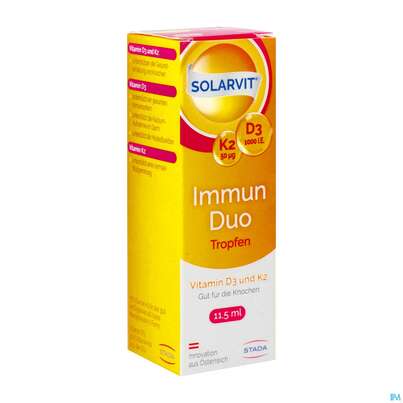 D3 Tropfen Solarvit K2 Immun Duo Forte 11,5ml, A-Nr.: 4759348 - 02