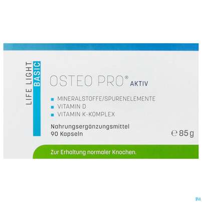 Osteo Pro Aktiv Kapseln Life Light 90st, A-Nr.: 4288191 - 01