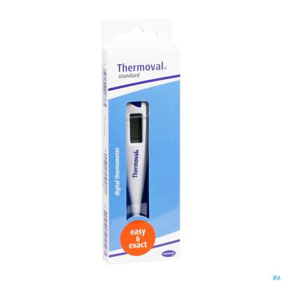 Sie sehen eine Packung Thermometer-fieber Digital Thermoval Standard Alt 1st, Produktbild: 04 Thermometer-fieber Digital Thermoval Standard Alt 1st, A-Nr.: 4279631 - 04