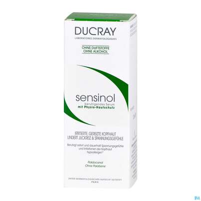 Sie sehen eine Packung Ducray Sensinol Reizlinderndes, Physiologisch-schützendes Serum 30ml, Produktbild: 04 Ducray Sensinol Reizlinderndes, Physiologisch-schützendes Serum 30ml, A-Nr.: 4120847 - 04
