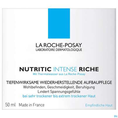 La Roche Posay Gesichtspflege Nutritic/intense Trockene Haut Riche Tube 50ml, A-Nr.: 4083916 - 01