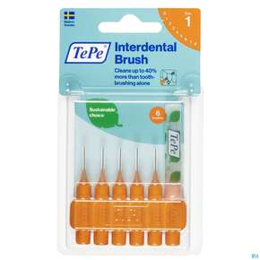 Tepe Interdentalbuersten 0,45mm Orange 6st, A-Nr.: 3698490 - 01