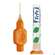 Sie sehen eine Packung Tepe Interdentalbuersten 0,45mm Orange 6st, Produktbild: 03 Tepe Interdentalbuersten 0,45mm Orange 6st, A-Nr.: 3698490 - 03