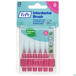 Tepe Interdentalbuersten 0,4mm Pink 6st, A-Nr.: 3698509 - 01