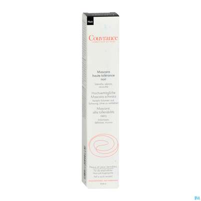 Sie sehen eine Packung Avène Couvrance Hochverträgliche Mascara Schwarz 7ml, Produktbild: 07 Avène Couvrance Hochverträgliche Mascara Schwarz 7ml, A-Nr.: 4009392 - 07