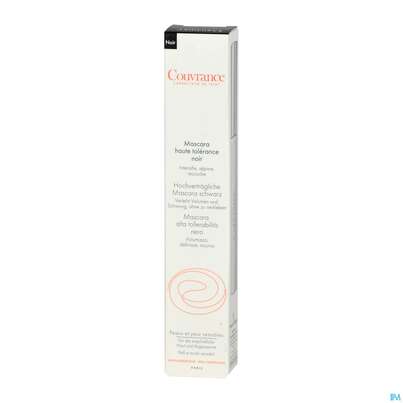 Sie sehen eine Packung Avène Couvrance Hochverträgliche Mascara Schwarz 7ml, Produktbild: 07 Avène Couvrance Hochverträgliche Mascara Schwarz 7ml, A-Nr.: 4009392 - 07