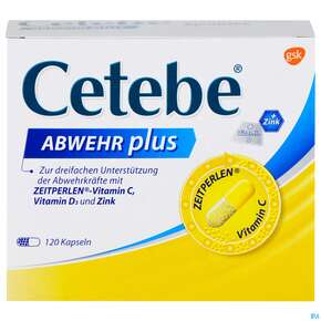 Cetebe Abwehr Plus Kapseln 120st, A-Nr.: 4171106 - 01