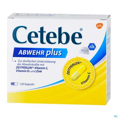 Cetebe Abwehr Plus Kapseln 120st, A-Nr.: 4171106 - 02