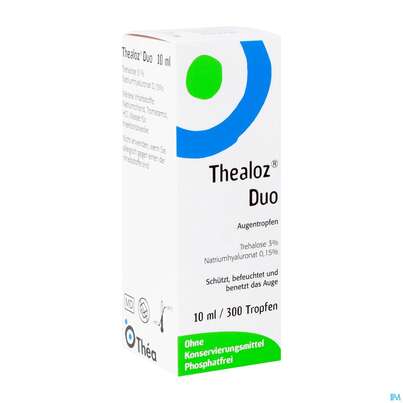 Augentropfen Thealoz/duo Trehalose+hyaluronsaeure Original 10ml, A-Nr.: 3946410 - 04